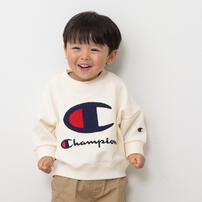 Champion チャンピオン 長袖トレーナー ナチュラル×80cmベビーザらス限定