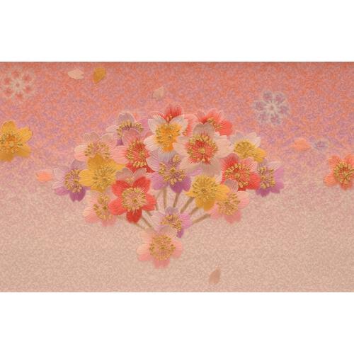 【雛人形】ケース飾り 親王飾り「桜扇木目アクリル」 (322589)ひな人形 ひな祭り お雛様 コンパクト おしゃれ 収納飾り【メーカー直送】