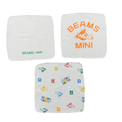 BEAMS mini ガーゼハンカチ 3枚組 ビームスミニ ベビーザらス限定