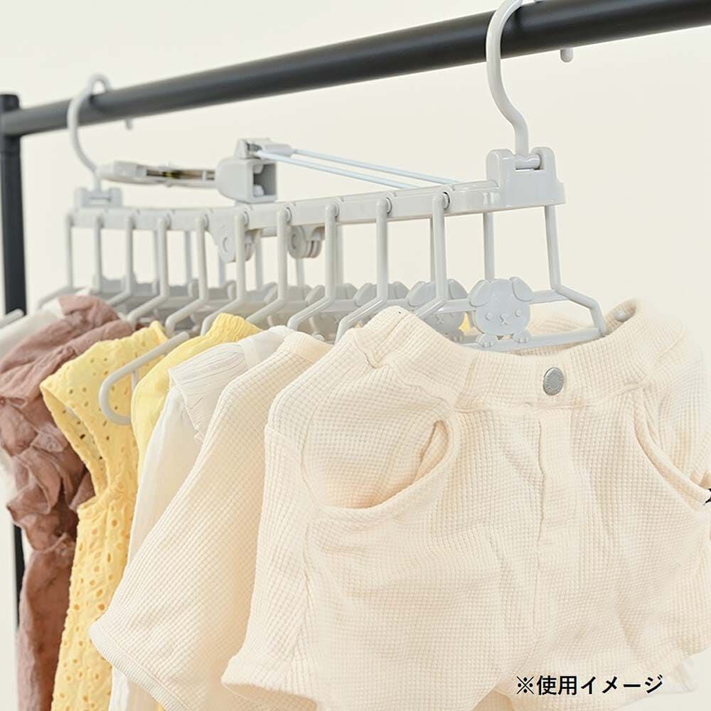 ベビーザらス限定 折畳10連ハンガー (グレー) | マタニティ・ベビー