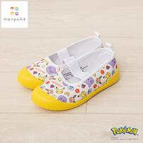 monpoke モンポケ 上履き イエロー&times;17cm 