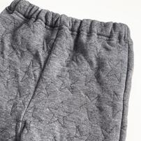 ベビーザらス限定　COJIKA 10分丈デイリーパンツ キルト星柄(グレー×90ｃｍ)