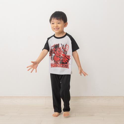 仮面ライダーゼッツ 光る2トップスパジャマ ブラック&times;120cm  ベビーザらス限定