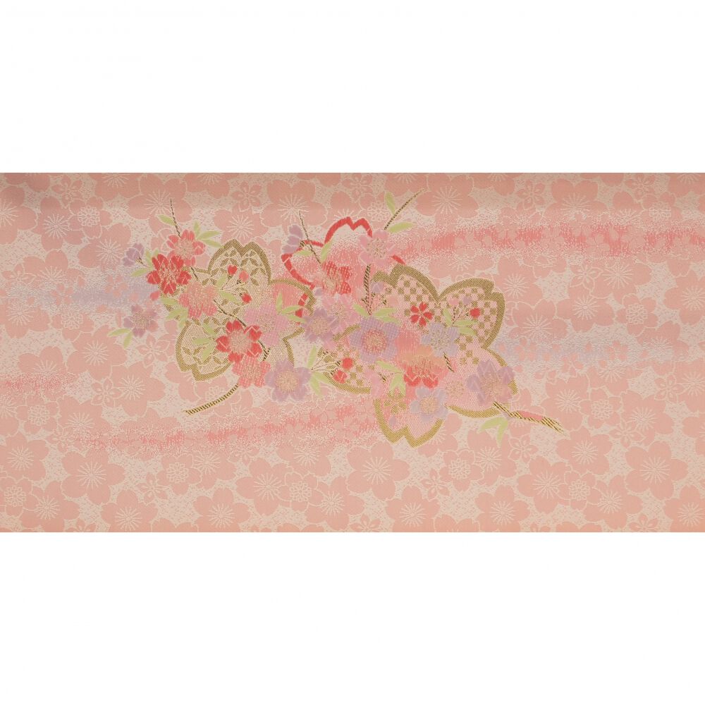 雛人形】ケース飾り 親王飾り「桜金ぼかしパノラマアクリル」 (322926