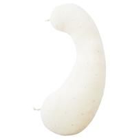 妊婦さんの悩みにとことん向きあった抱き枕 授乳クッション パイルアイボリー