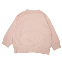 ミッフィーファーアップリケトレーナー リンゴ ピンク×80cm ベビーザらス限定