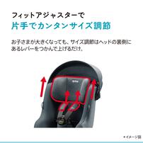 Aprica アップリカ クルリラ プラス ライト AB (ネイビー) チャイルドシート 新生児～4歳頃まで 回転式 R129適合