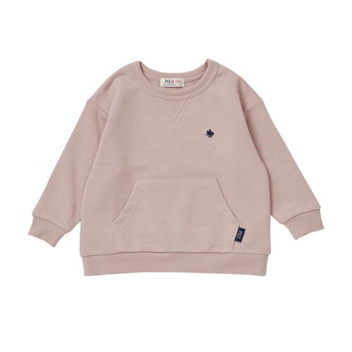 POLO BCS 馬刺繍トレーナー ピンク&times;90cmベビーザらス限定