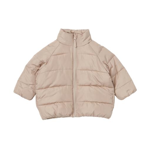 RAT-A-TATR ラッタッター 中綿 ジャケット ベージュ×100cm