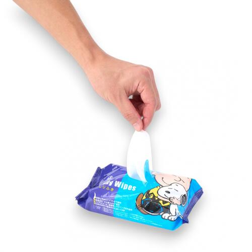 ULTRAPlus ウルトラプラス スヌーピー おしりふき 80枚&times;20個パック 箱入り 【ウルトラプラス おしりふき ベビーザらス限定】