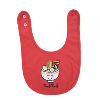 おえかきさん スタイ2枚組み だいすきグルメ(レッド×FREE) ベビーザらス限定