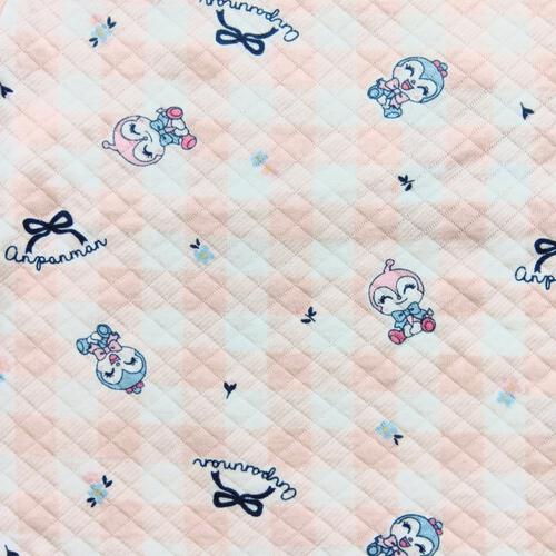 ANPANMAN アンパンマン ニットキルトパジャマ 総柄 ピンク×90cm ベビーザらス限定