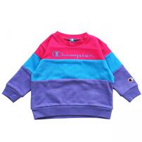 【Champion】長袖切替トレーナー パープル×100cm ベビーザらス限定