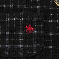 POLO BCS コーデュロイサロペットパンツ ブラック×80cm ベビーザらス限定