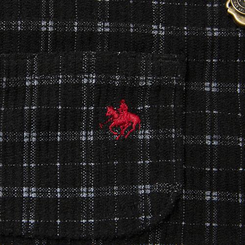 POLO BCS コーデュロイサロペットパンツ ブラック×80cm ベビーザらス限定