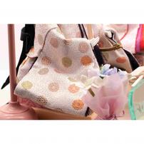 【雛人形】ケース飾り 親王飾り「桜刺繍ピンク パノラマアクリル」 (322553)ひな人形 おしゃれ トイザらス・ベビーザらス限定【メーカー直送】