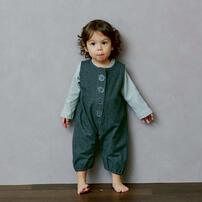 ローリーズファームベビー ネルロンパース(グレー×70cm) ベビーザらス限定