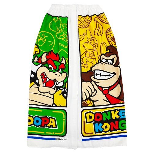 マリオｘドンキ―コング ラップタオル 80cm