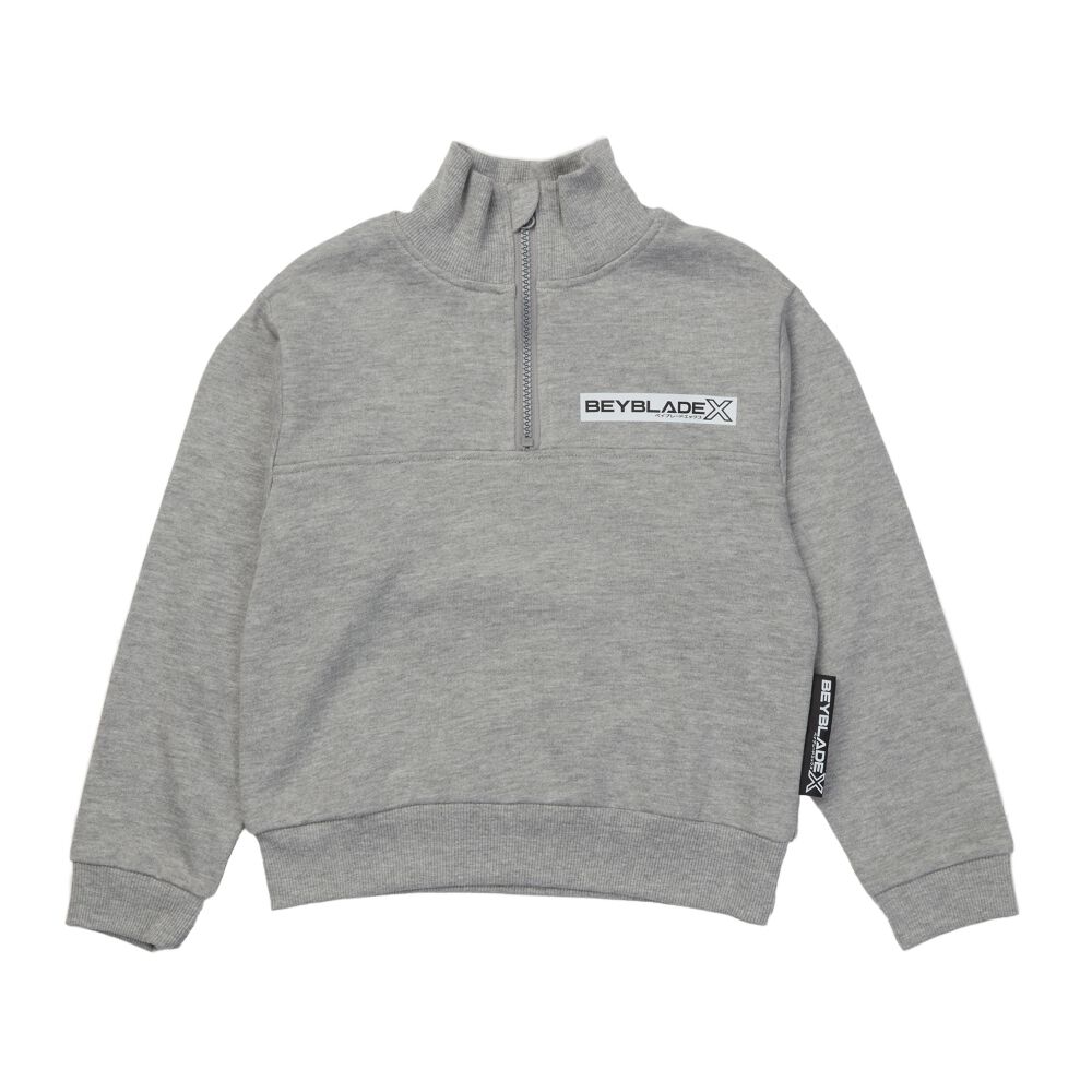 BEYBLADE X 長袖トレーナー ハーフジップ ベイブレード エックス