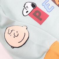 SNOOPY スヌーピー トレーナー 袖切替 ミント×95cm ベビーザらス限定