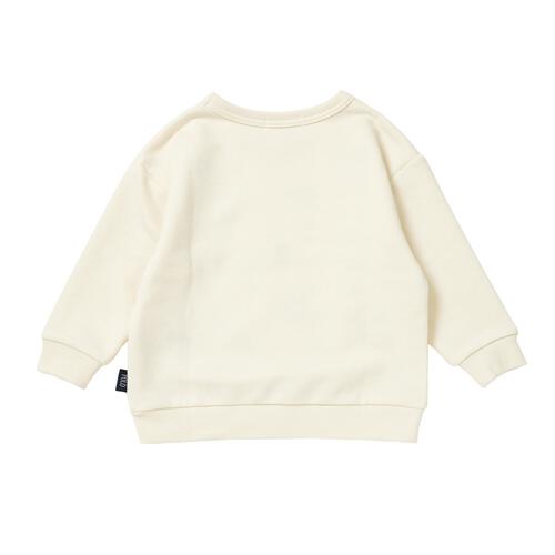 POLO BCS ハート刺繍トレーナー アイボリー&times;80cm ベビーザらス限定