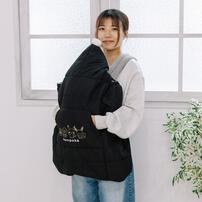 monpoke モンポケ 抱っこ紐ケープ 中綿 ポンポン付き ベビーザらス限定