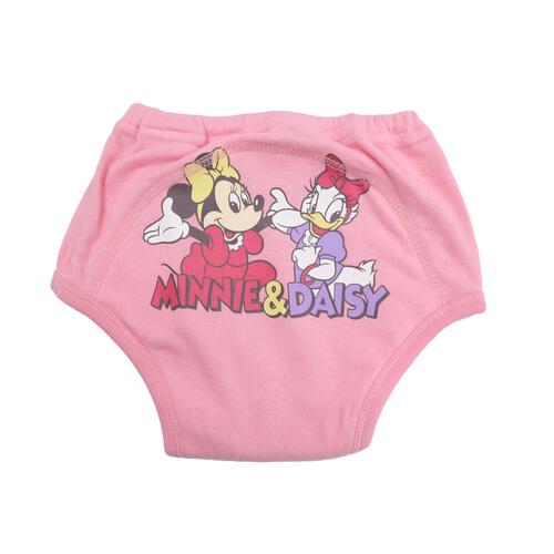 Disney ディズニー ミニー 2枚組3層トレーニングパンツ  ピンク×100cm