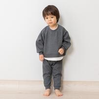 【Babies&ldquo;R&rdquo;Us&times;】機能性おばけ ドライスウェット トレーナー グレー&times;90cm