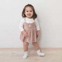 miffy ミッフィー キャミソール付きロンパース ミディアムピンク×70cmベビーザらス限定