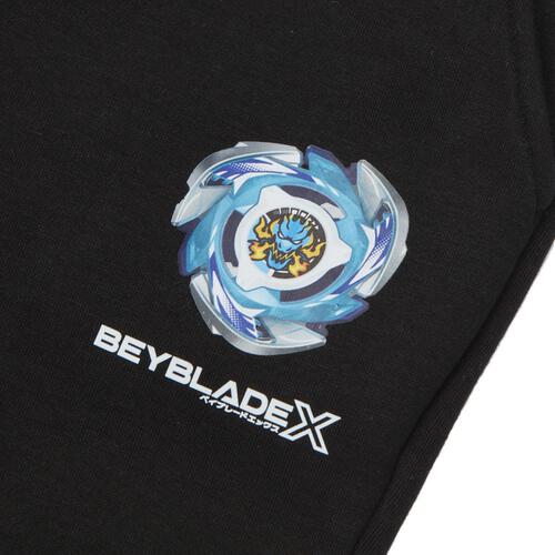 BEYBLADE X ロングパンツ ジャージ ベイブレード エックス ブラック&times;130cm ベビーザらス限定