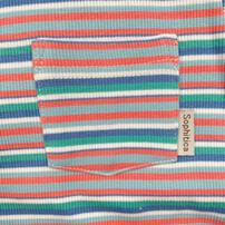 sophitica ワッフル長袖 デイリーTシャツ サックス&times;80cm