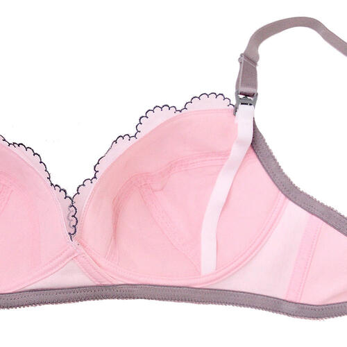 エンブ刺繍ブラ＆ショーツ（ピンク×M） ベビーザらス限定