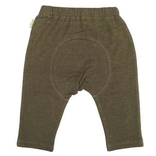 モンキーパンツ 裏毛 ブラウン×80cm