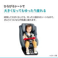 Aprica アップリカ クルリラ プラス ライト AB (ネイビー) チャイルドシート 新生児～4歳頃まで 回転式 R129適合