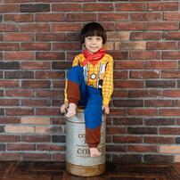 Disney ディズニー トイストーリー ウッディ コスチューム 上下スーツ 110cm