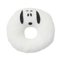 SNOOPY 長袖フィットオール マスコット付き 格子キルト 総柄 スヌーピー ナチュラル×50-60cm ベビーザらス限定