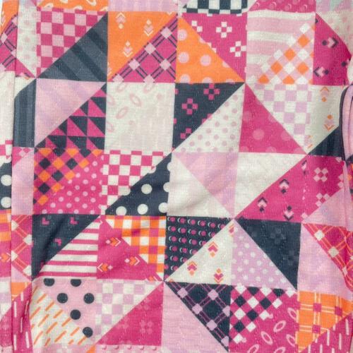 sophitica キルトパチワ柄セットアップ ピンク×80cm