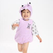 ディズニー 長袖たまごオール 帽子付き ブー フリース ベビーザらス限定