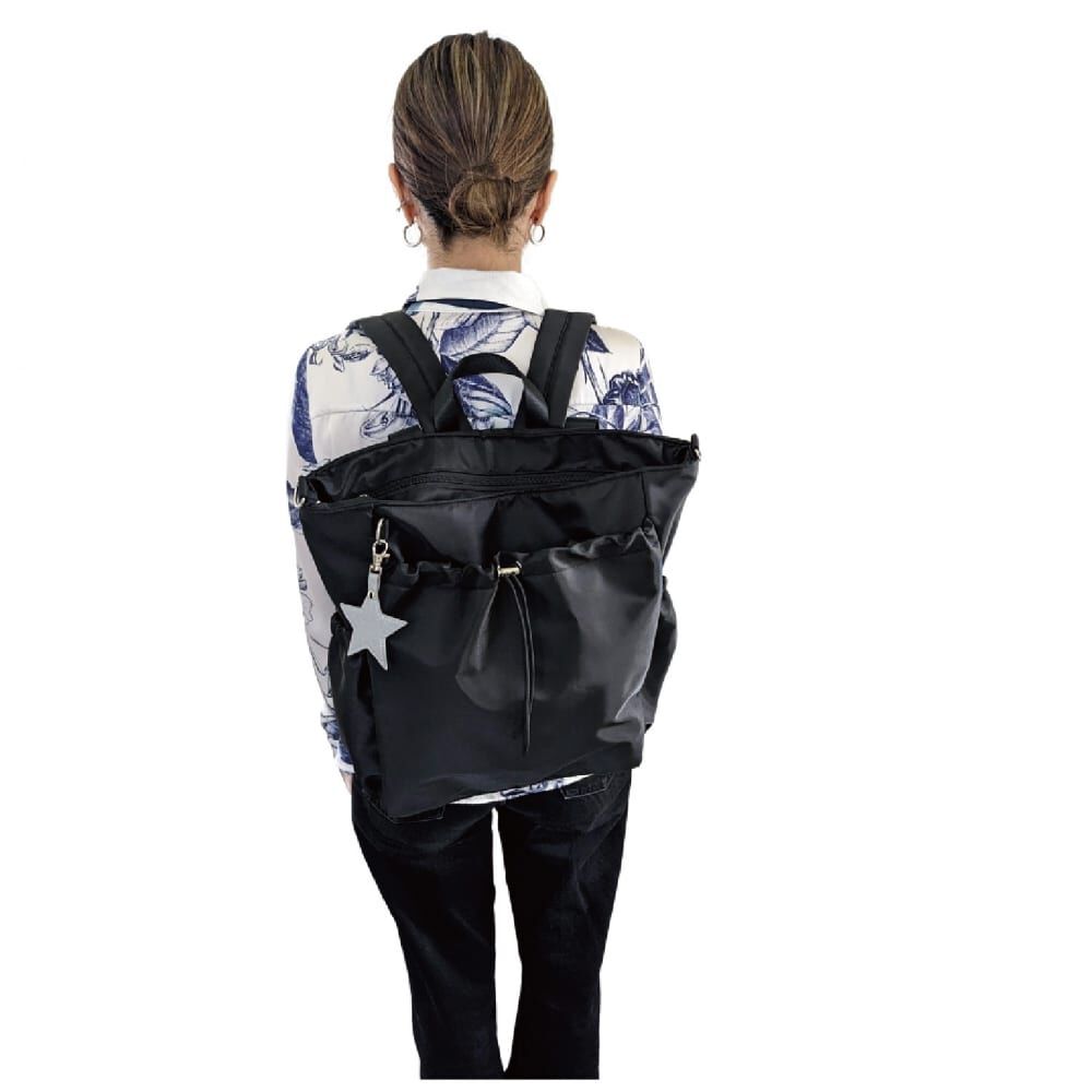 るび様を崇める会 トートリュック 多機能マザートートリュック(チャコール×FREE) ベビーザらス限定