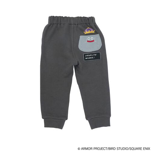 ドラクエベビー＆キッズ ジョガーパンツ メタルキング(ブラック×100cm)