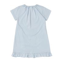 Disney ディズニー アナと雪の女王 ナイトドレス  フリル付き エルサ サックス&times;100cm