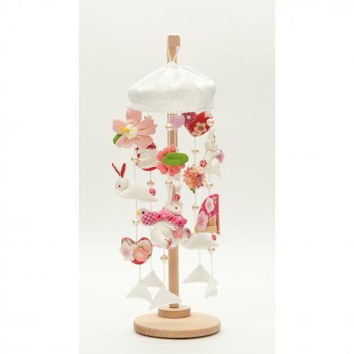 【雛人形】つるし飾り 小 ミニ 高さ34cm 白うさぎ (351950)つるし飾り ひな人形 ひな祭り トイザらス・ベビーザらス限定【メーカー直送】