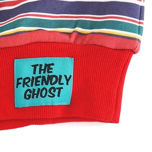 【Universal × chimajiro0730さん】 キャスパー ボーダートレーナー レッド×80cm