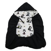 SNOOPY  抱っこ紐ケープ 中綿 ポンポン付き スヌーピー ベビーザらス限定