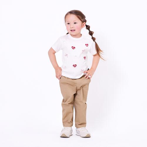 POLO BCS ウサギ柄半袖Ｔシャツ オフホワイト&times;80cm ベビーザらス限定