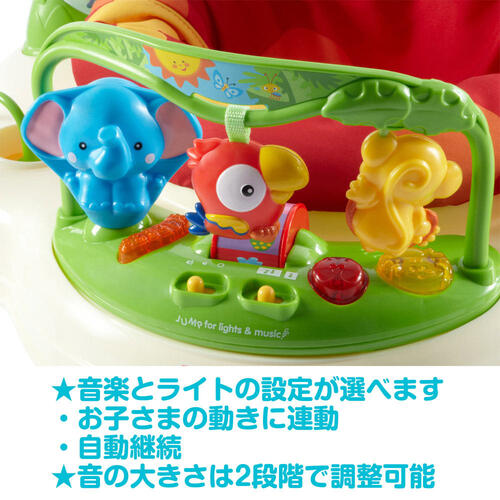 Fisher Price フィッシャープライス レインフォレスト・ジャンパルー 