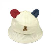 POLOBCS メトロハット ヌイグルミクマ 日よけ付き ナチュラル&times;46cm 