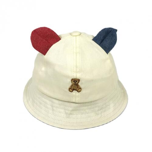 POLOBCS メトロハット ヌイグルミクマ 日よけ付き ナチュラル&times;46cm 