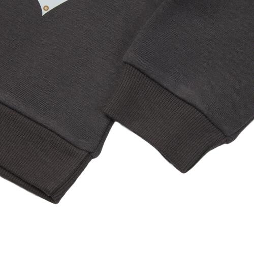 Disney ディズニー カーズ 長袖デイリートレーナー 起毛 チャコール&times;90cm ベビーザらス限定