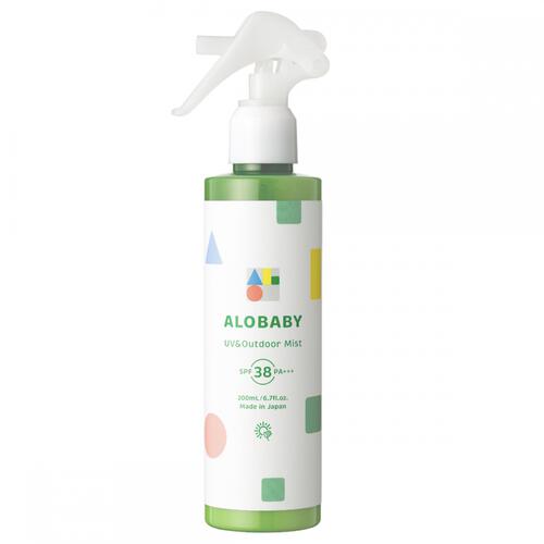 アロベビー UV&アウトドアミスト ビッグボトル SPF38/PA++ 200ml